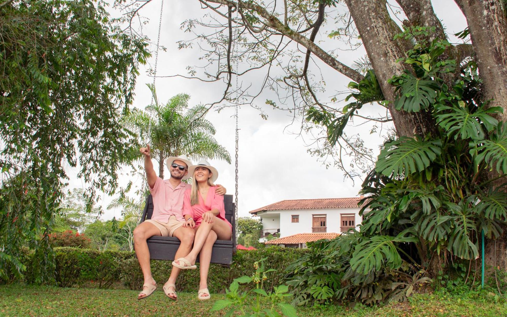 La Herencia Hotel El Socorro Eksteriør bilde