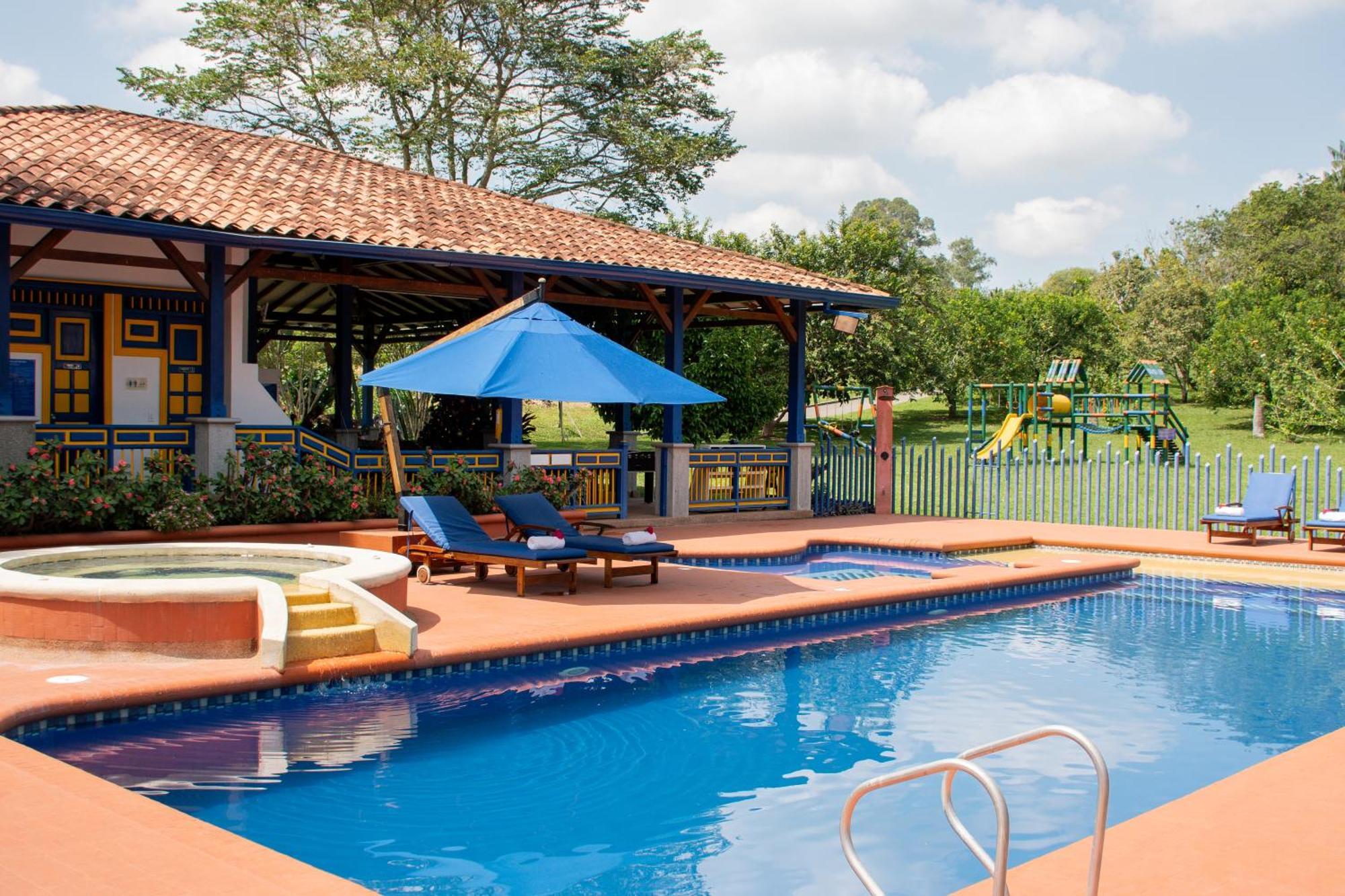 La Herencia Hotel El Socorro Eksteriør bilde